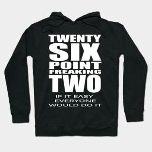 26.2 Miles NYC New York City Marathon Runner Hoodie